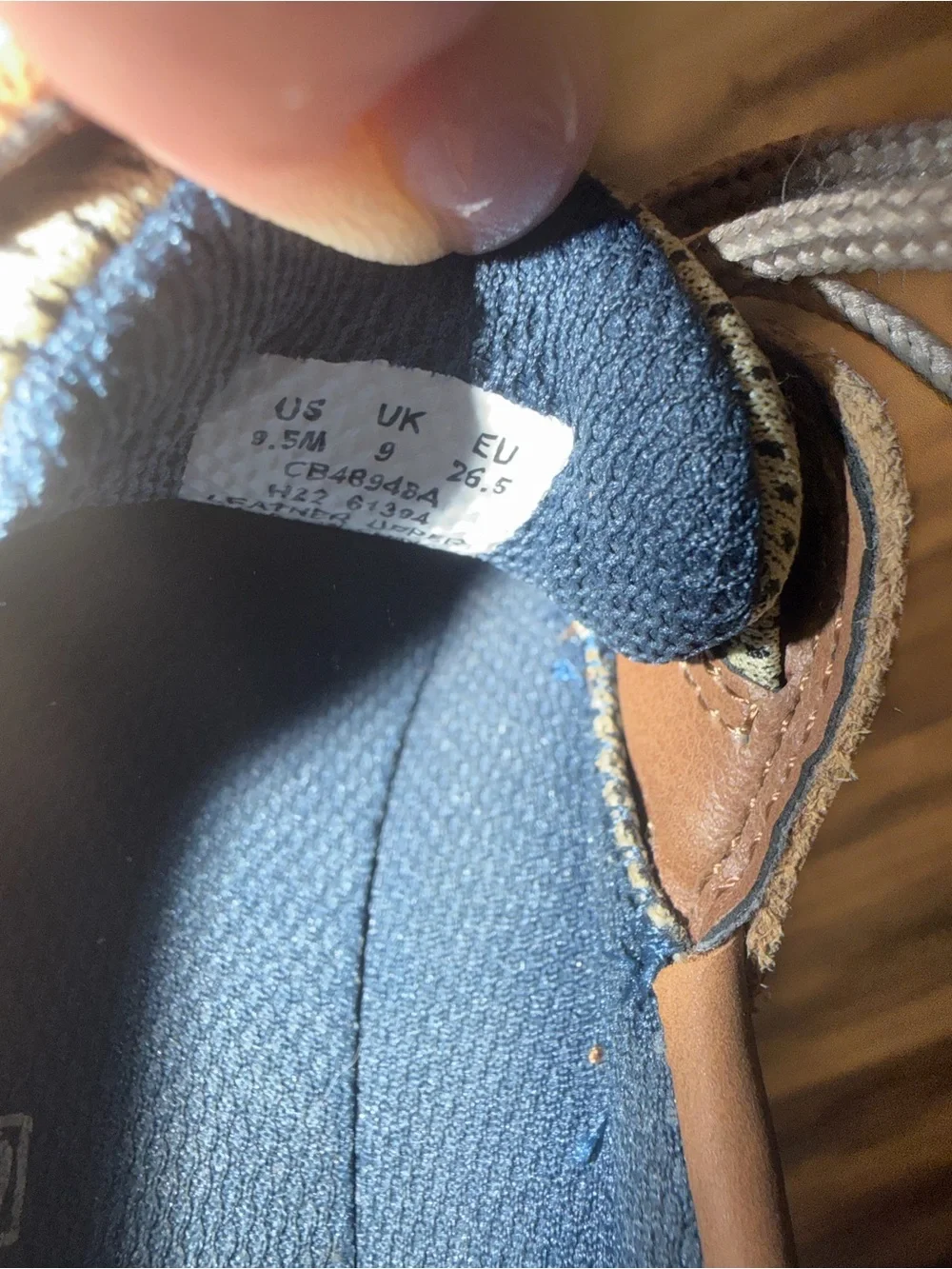 Sperry Kids Moccasin Boat Shoes in Brown and Navy